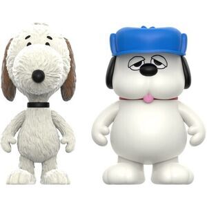 Super7 - Peanuts ReAction Figures - Olaf & Andy (2-Pack)  COLLECTIBLES